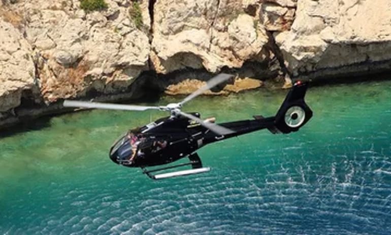 Vol en hélicoptère à Cannes - survol de la Côte d'Azur