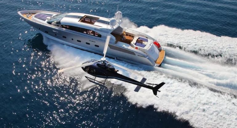 Vol en hélicoptère à Cannes - survol de la Côte d'Azur