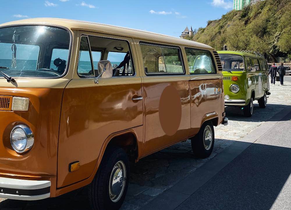 Balade en Combi VW au Pays Basque 
