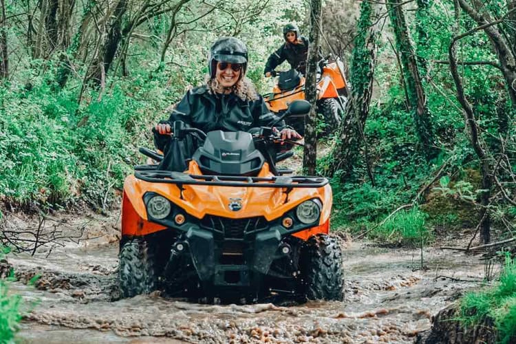 Randonnée en Quad sur domaine privé à Quilly, Loire Atlantique