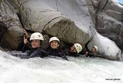Canyoning en Cévennes près d'Anduze