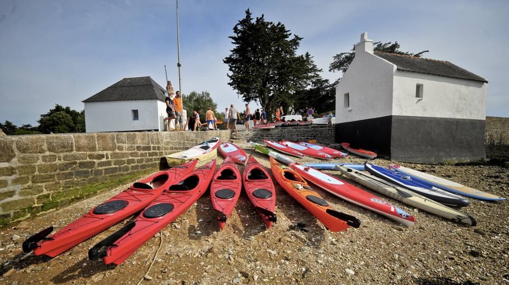 Randonnée en Kayak dans le Golfe du Morbihan près de Vannes