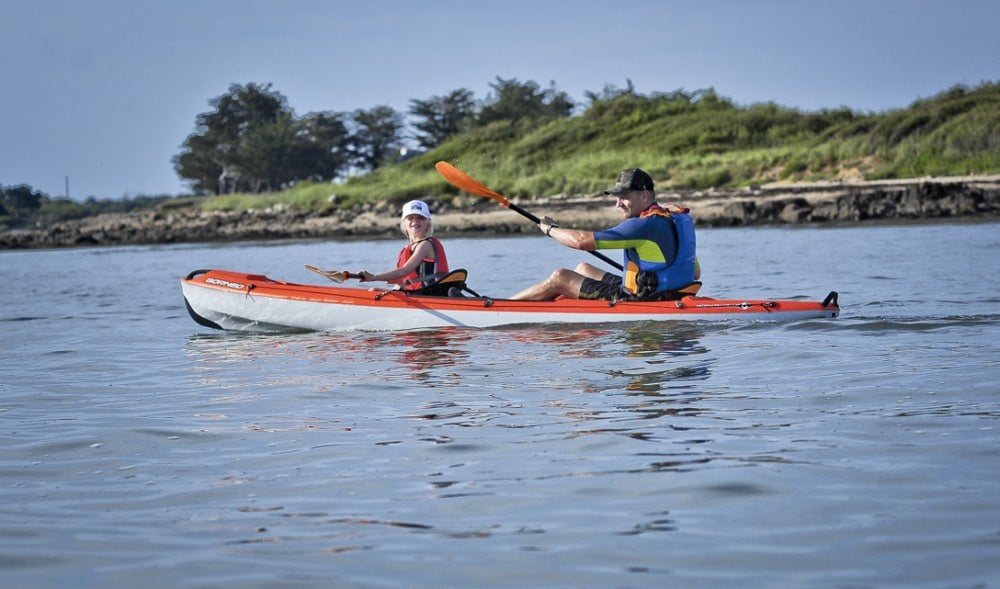 Randonnée en Kayak dans le Golfe du Morbihan près de Vannes