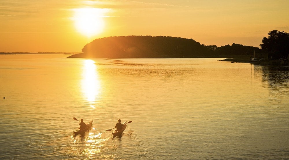 Randonnée en Kayak dans le Golfe du Morbihan près de Vannes