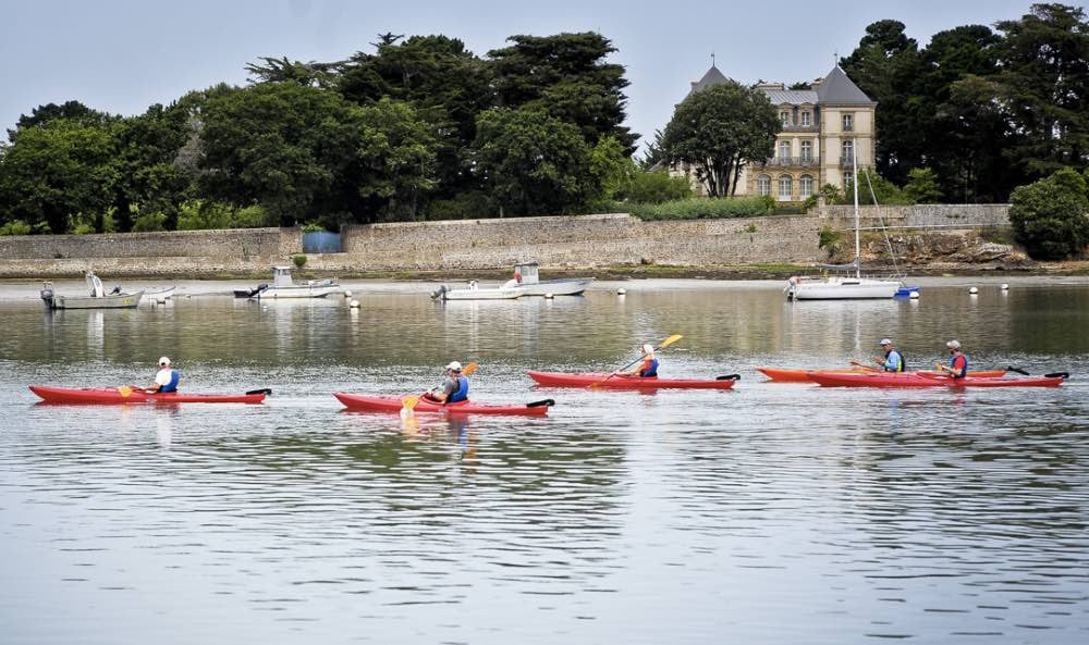 Randonnée en Kayak dans le Golfe du Morbihan près de Vannes