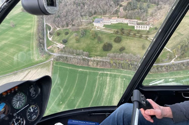Vol en hélicoptère à Angoulême