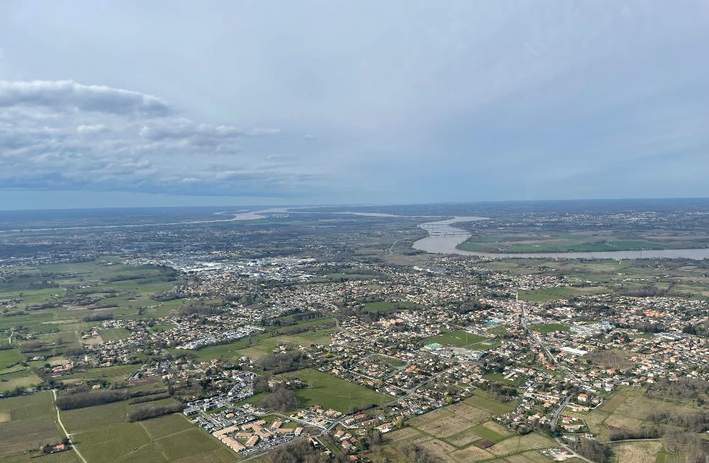 Vol en hélicoptère à Libourne