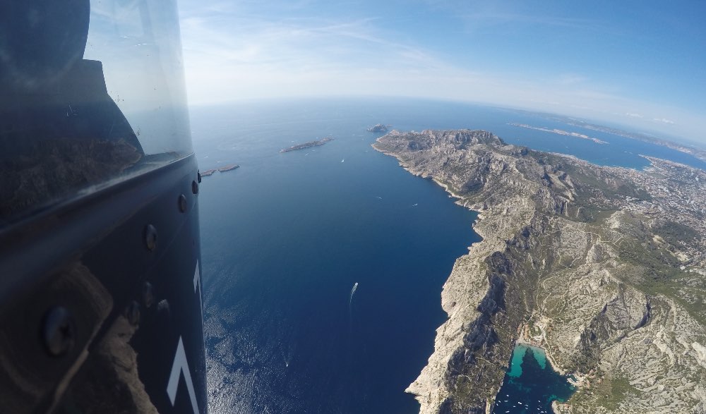 Vol en hélicoptère à Marseille