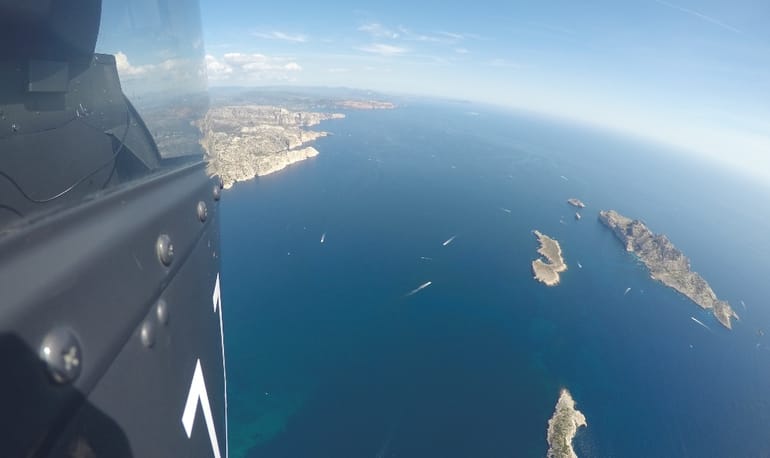 Vol en hélicoptère à Marseille