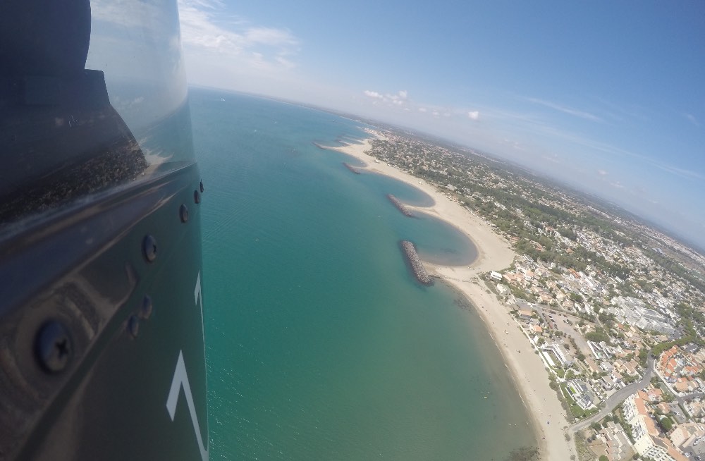 Vol en hélicoptère au départ d'Agde