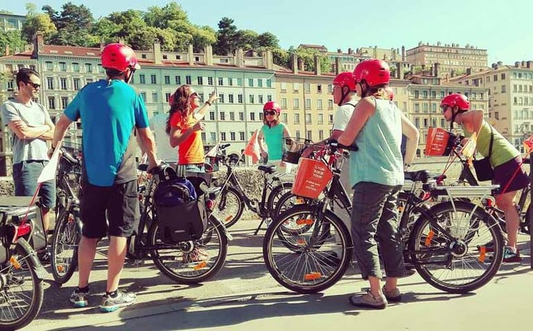Visite guidée de Lyon à vélo électrique