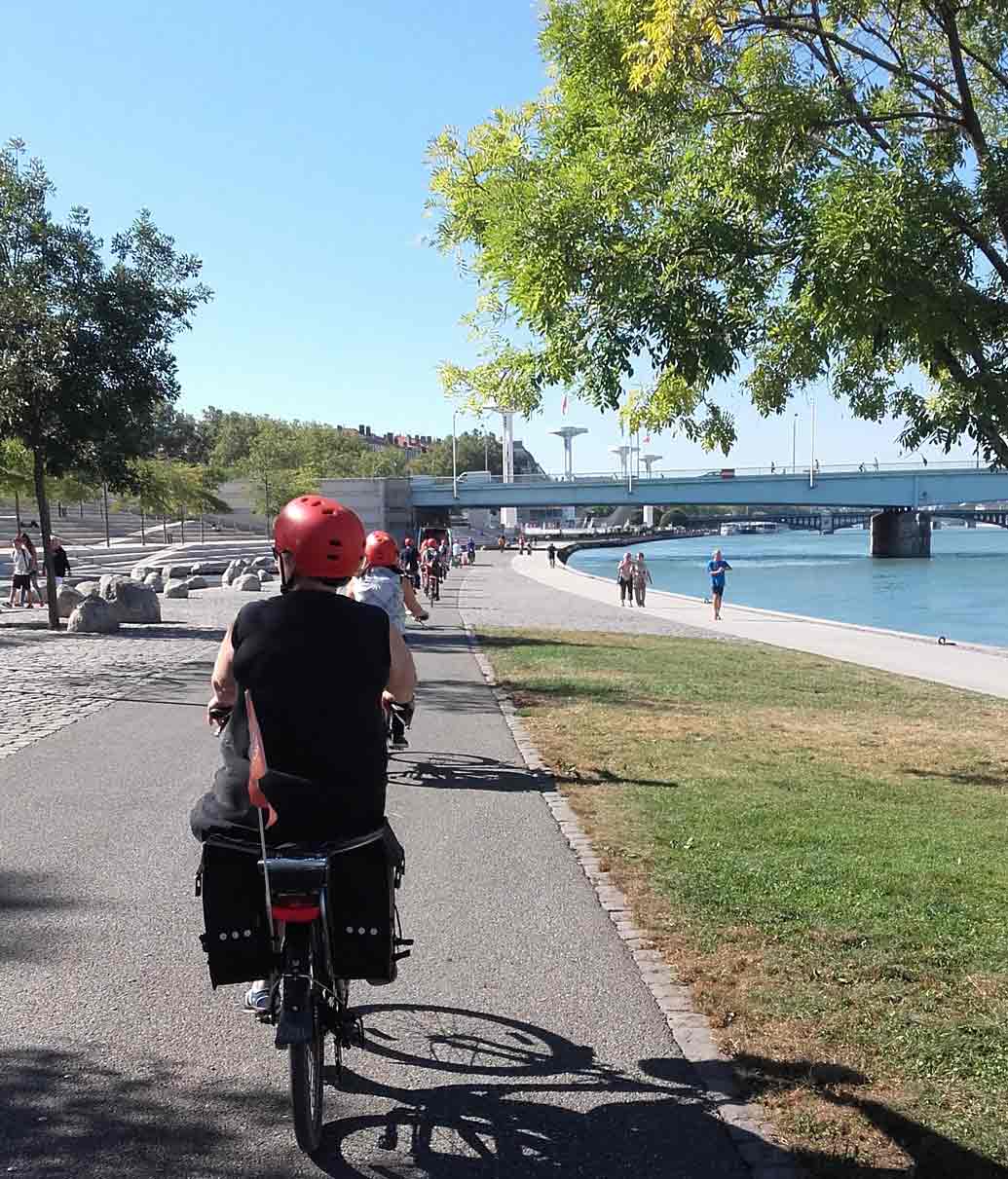 Visite guidée de Lyon à vélo électrique