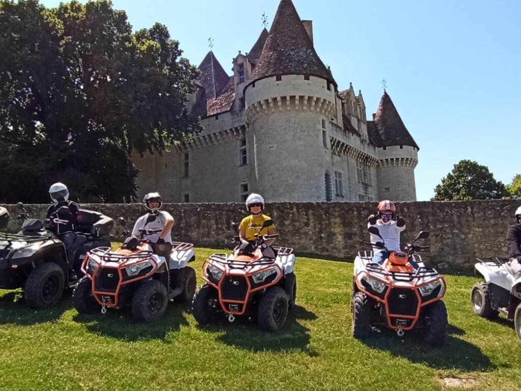 Randonnée en Quad à Ribagnac
