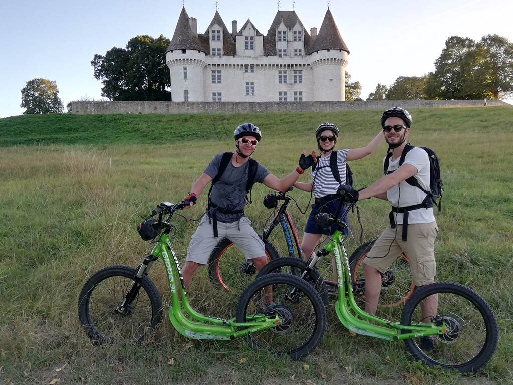  Randonnée en trottinette électrique tout terrain à Ribagnac
