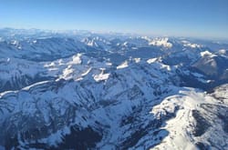 Vol en Montgolfière au-dessus des Alpes