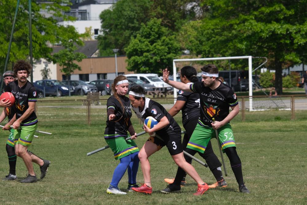 Initiation au quadball à Nantes 