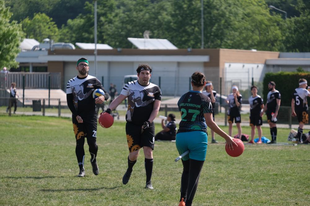 Initiation au quadball à Nantes 