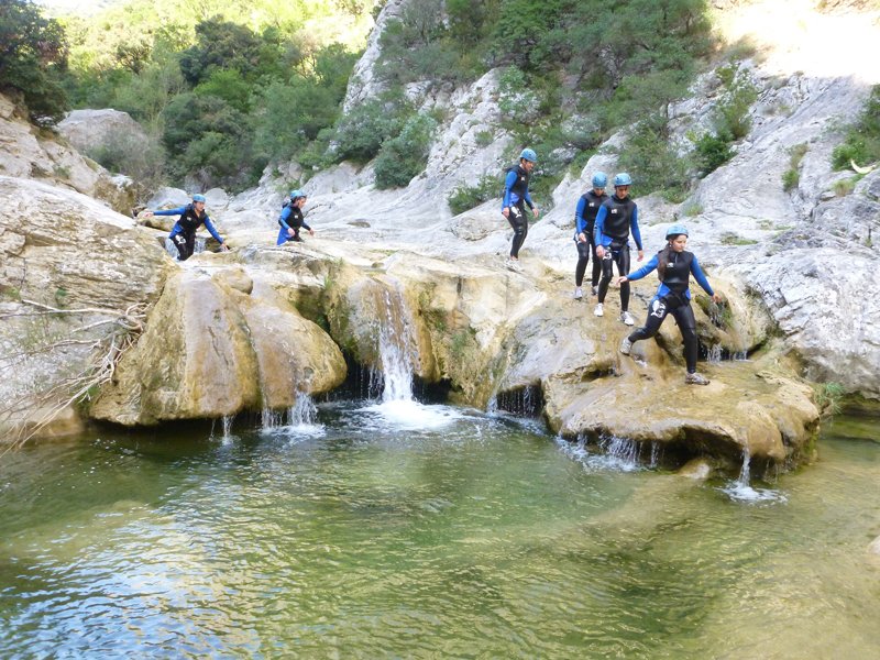 Canyoning près de Perpignan