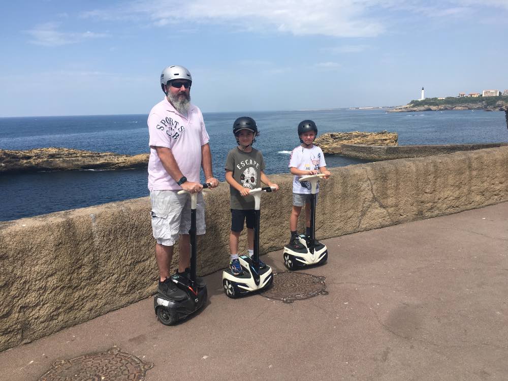Balade en segway à Biarritz