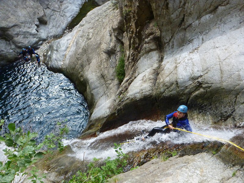 Canyoning près de Perpignan
