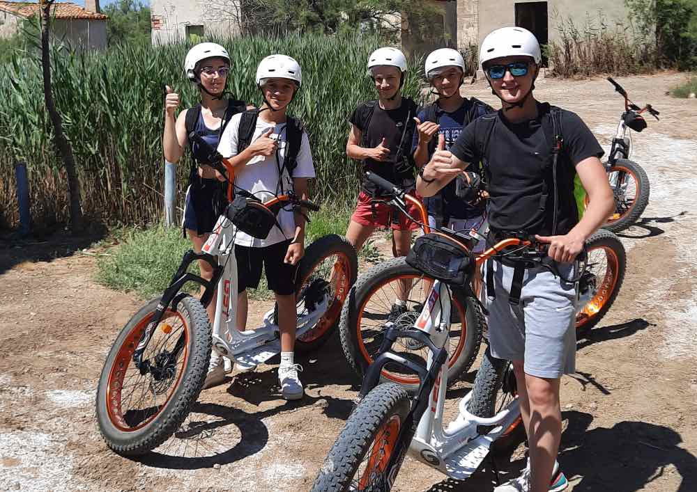 Balade en trottinette électrique tout terrain à la Grande Motte