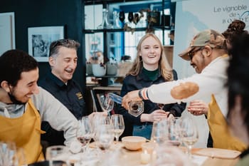 Atelier création d'un vin rouge en équipe à Bordeaux
