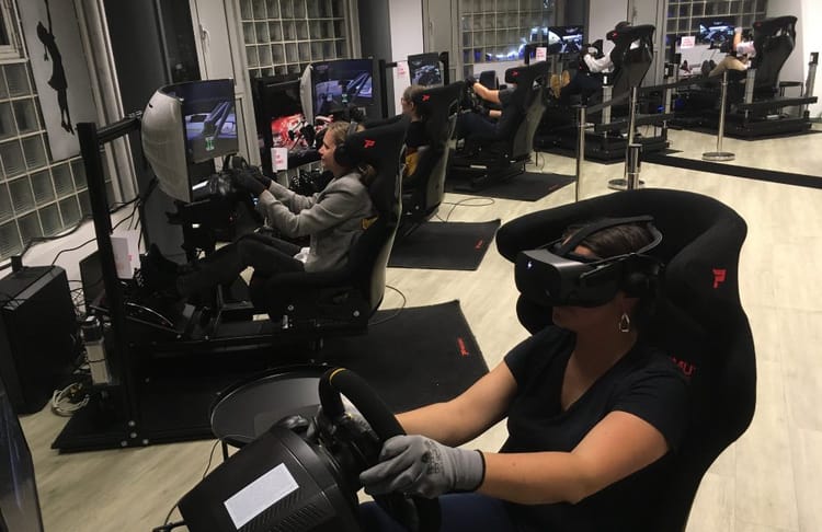Simulateur automobile en réalité virtuelle à Nantes
