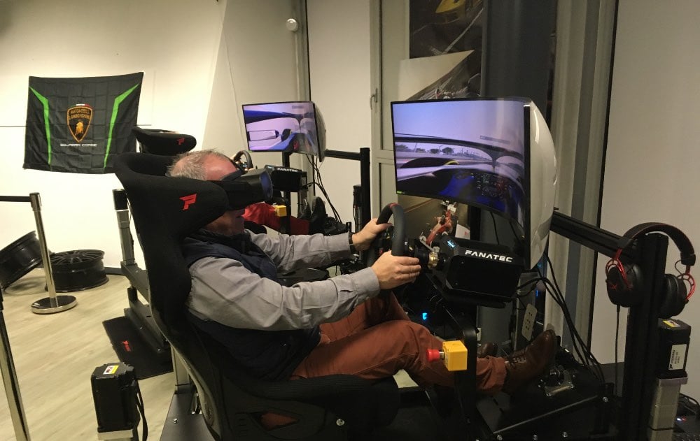 Simulateur automobile en réalité virtuelle à Nantes