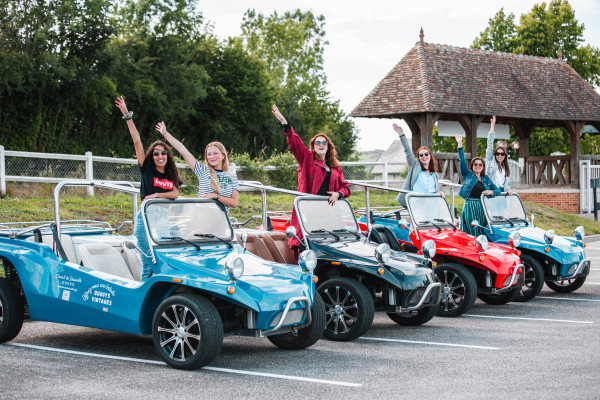 Balade en Buggy vintage à Deauville en Normandie