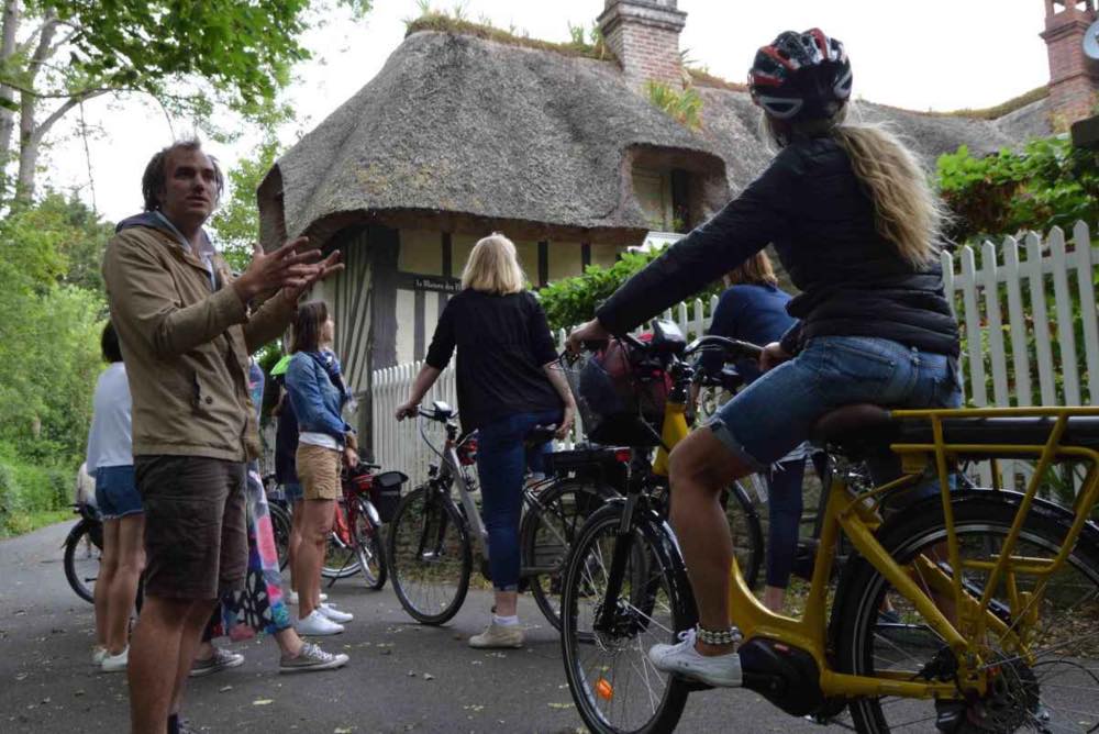 Visite guidée en vélo à Cabourg et Dives sur mer