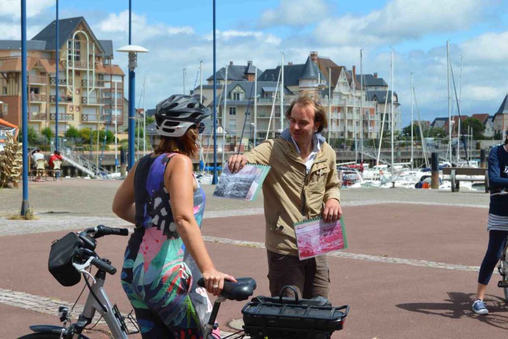 Visite guidée en vélo à assistance électrique à Honfleur