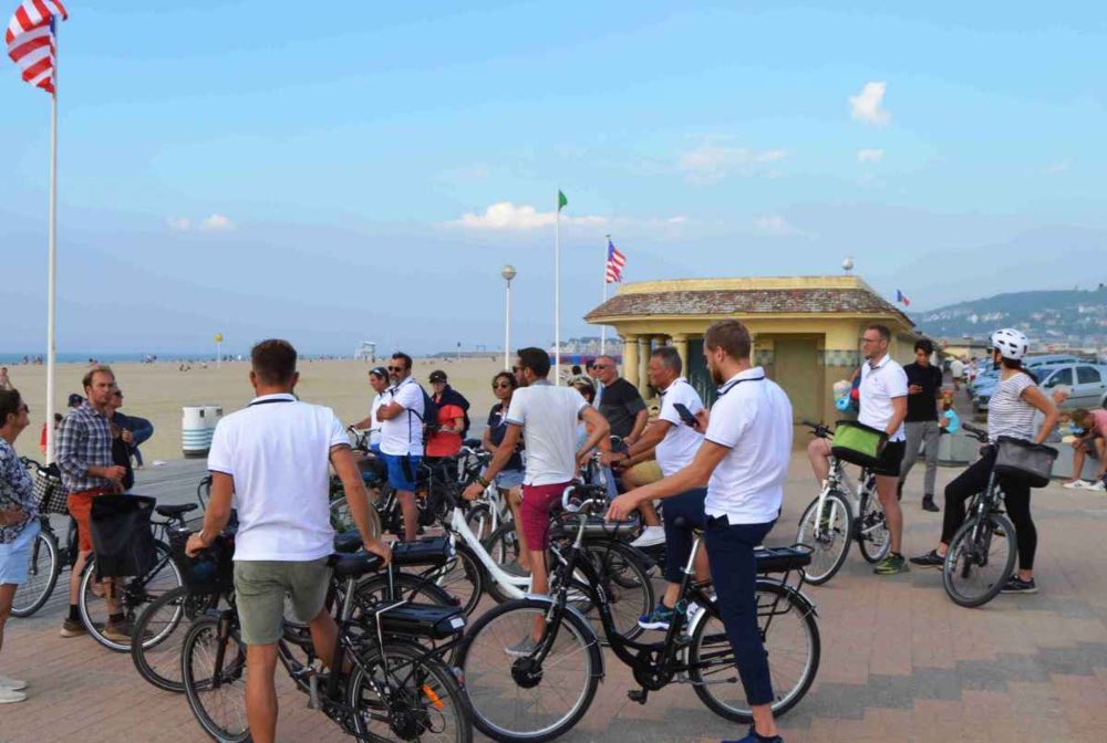 Visite guidée en vélo à Deauville et Trouville-sur-Mer