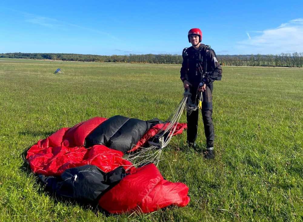 Saut en parachute à Prague