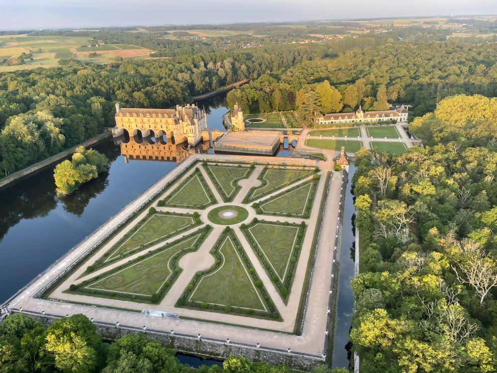 Vol en montgolfière au-dessus des Châteaux de la Loire 