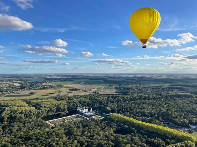Vol en montgolfière au-dessus des Châteaux de la Loire 