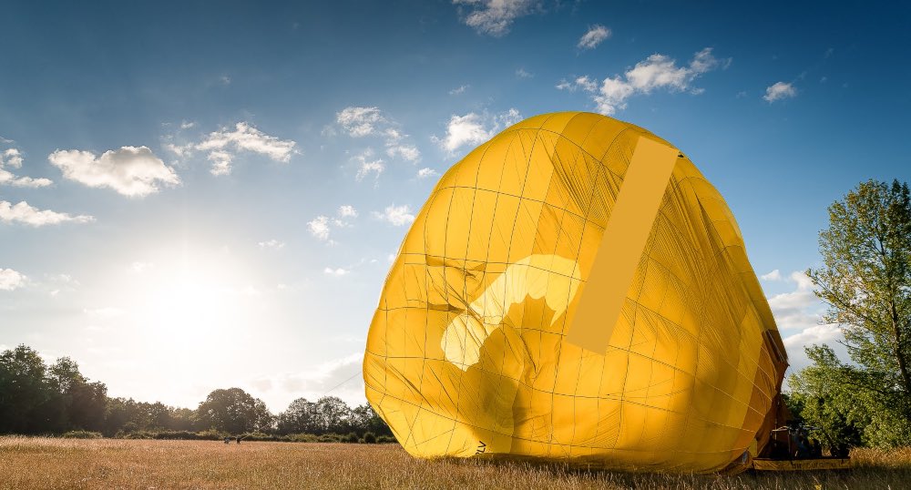Vol en montgolfière au Château du Lude