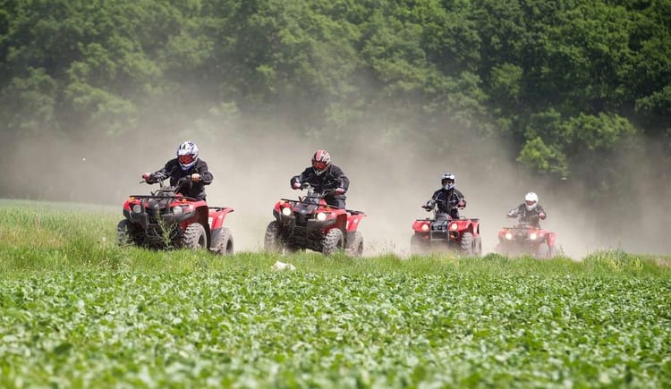 Excursion en Quad à Prague