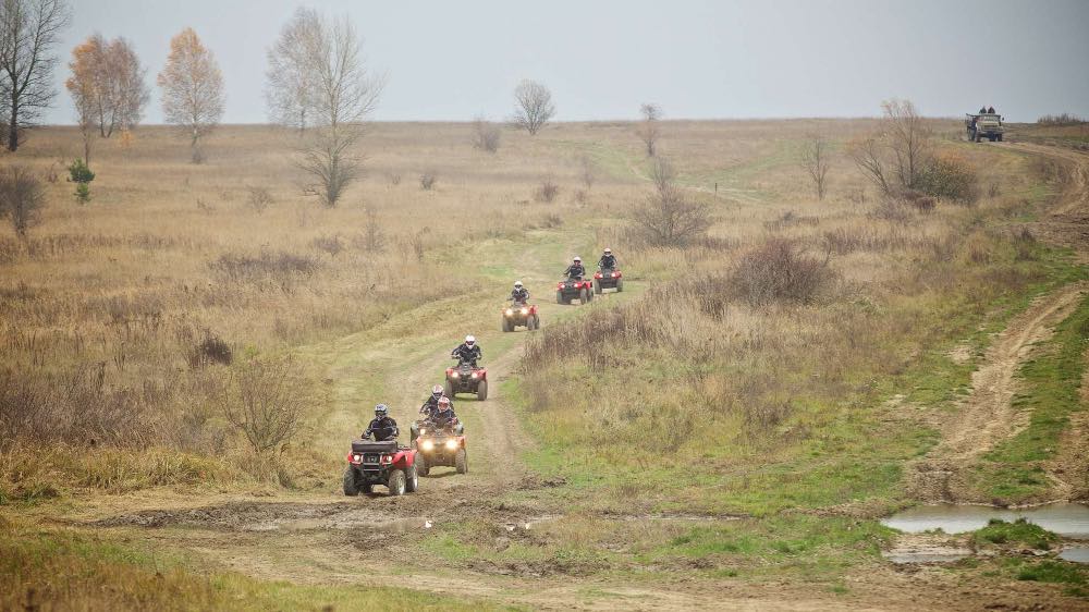 Excursion en Quad à Prague