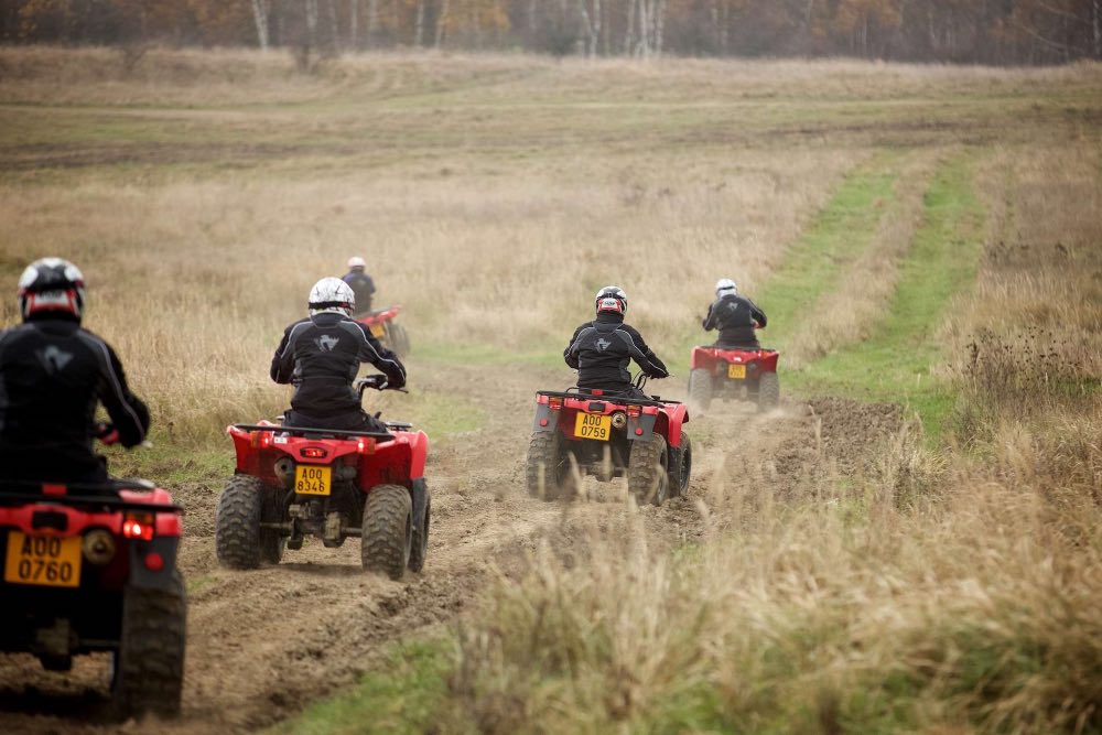 Excursion en Quad à Prague