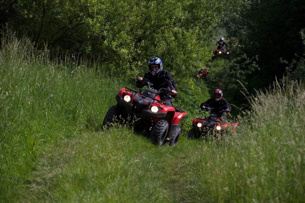 Excursion en Quad à Prague