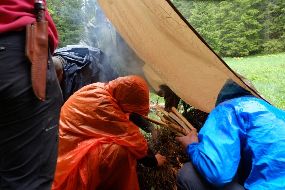 Stage de survie à côté d'Annecy
