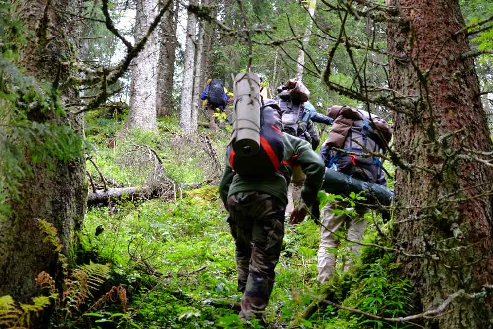 Stage de survie à côté d'Annecy