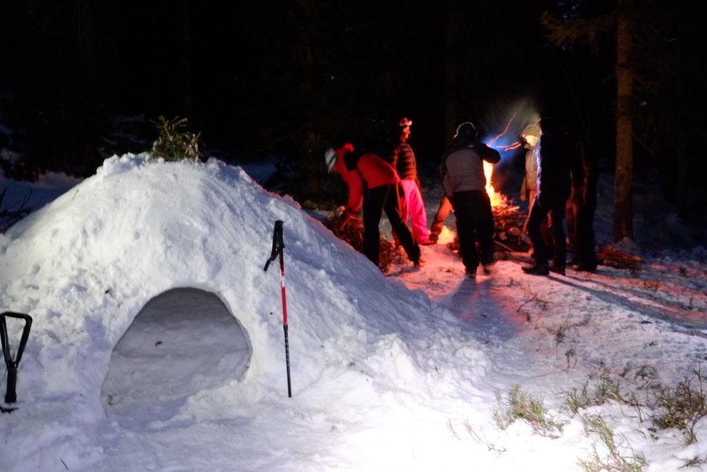 Stage de survie à côté d'Annecy