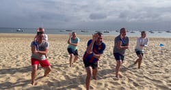 Challenge d'équipe à la plage d'Arcachon - Team building