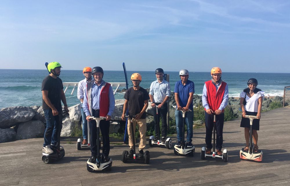 Balade en segway à Bayonne