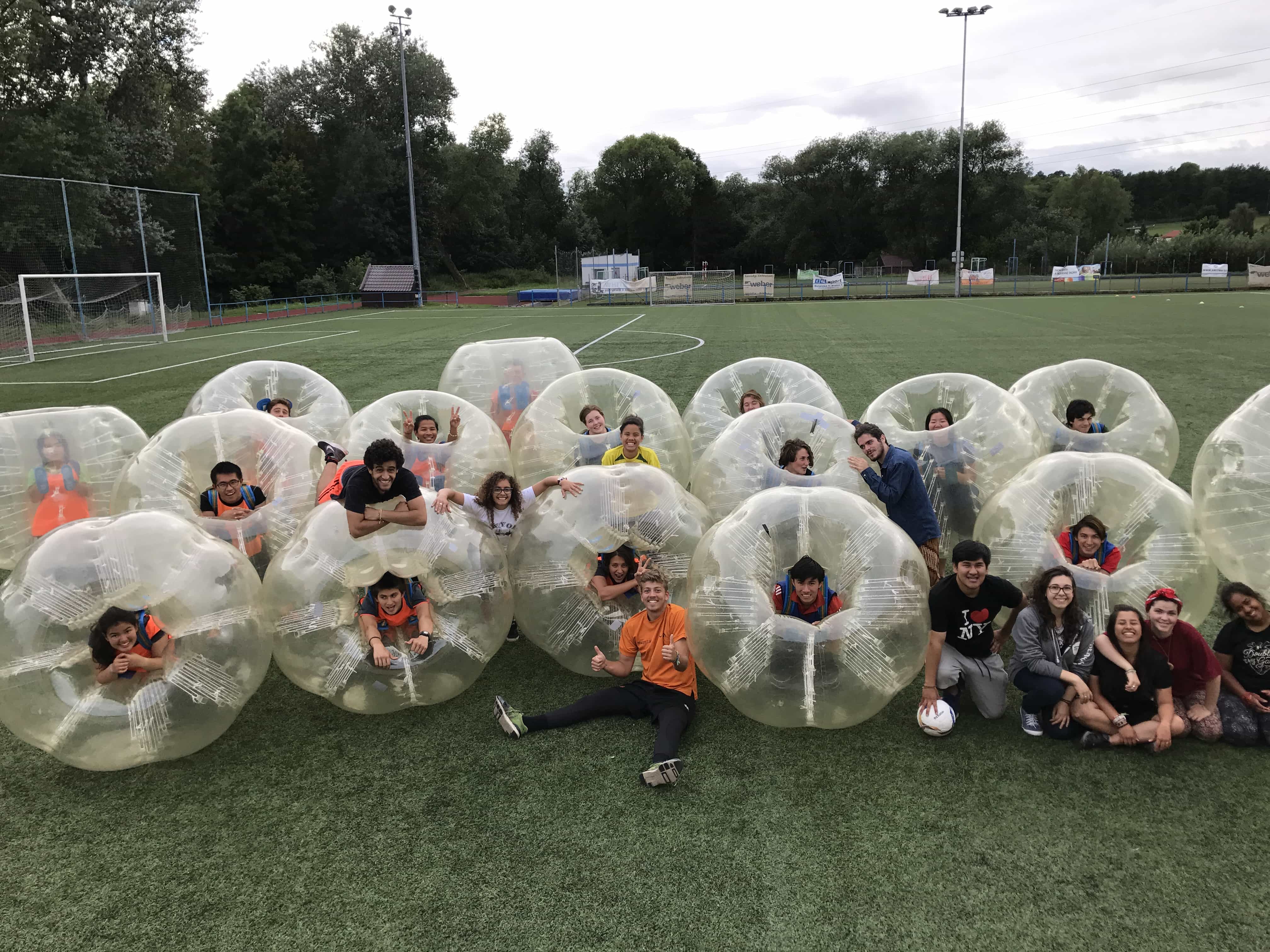 Bubble foot à Prague