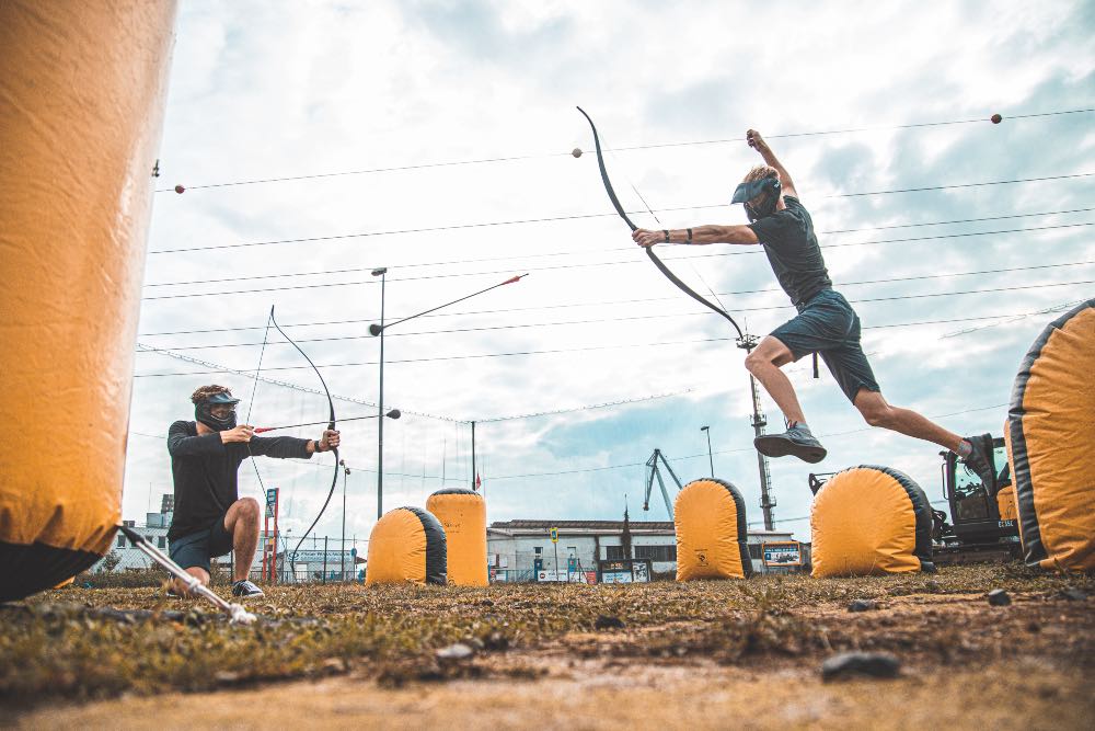 Archery Tag à Prague