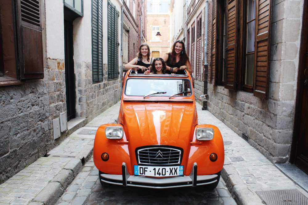 Balade à thème en 2 CV à Lille
