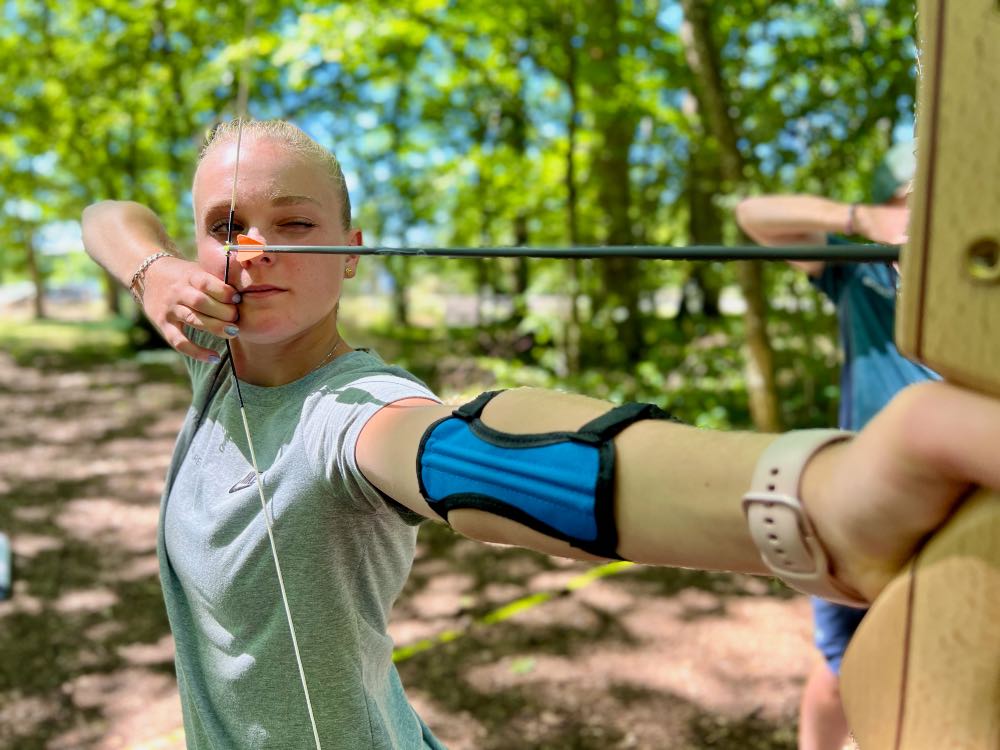 Initiation au tir à l'arc à côté de Montargis