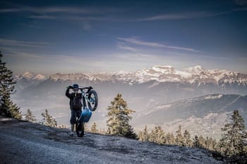 Randonnée en trottinette électrique tout terrain près d'Annecy